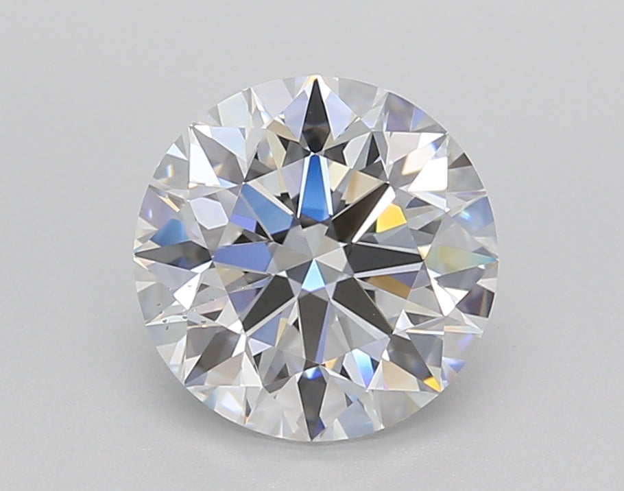 2.01 Carat Round Lab Grown Diamond, VS2/D