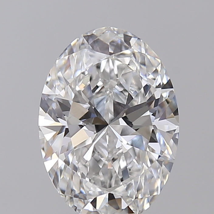 2.02 ct e color VVS2 Oval Cut Back -bold -bugn