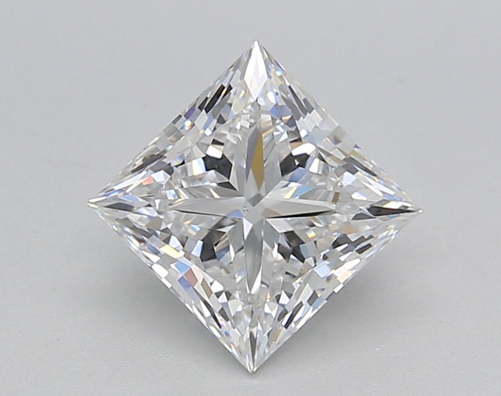 Princess Cut 1.53 CT Lab-Grown Diamond (VS2, D Color)