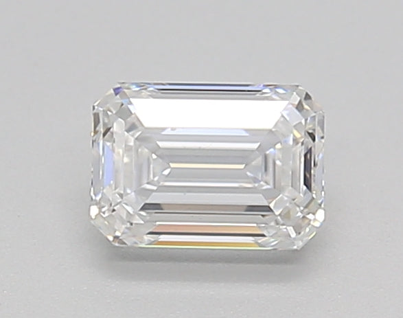 GIA Certified 0.50 CT Emerald Cut Lab-Grown Diamond, VS2, D Color