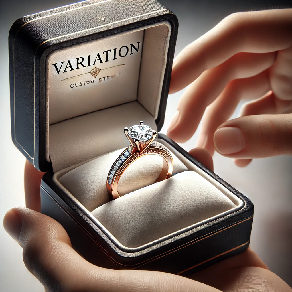 Custom jewelry beautifully packaged in luxury packaging and securely shipped worldwide. Experience the joy of unboxing your one-of-a-kind, personalized treasure.