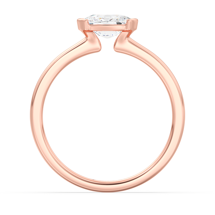 Oval Solitaire Ring