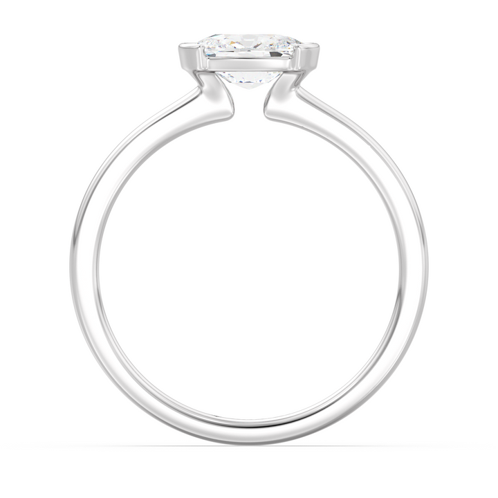 Oval Solitaire Ring