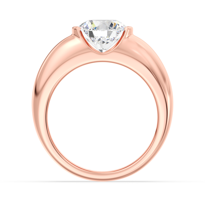 Bezel Set Solitaire Ring