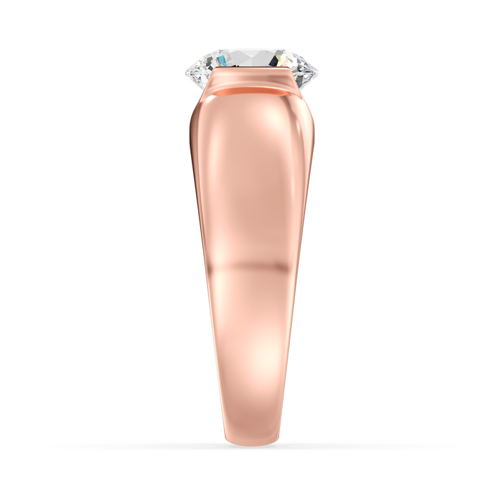 Bezel Set Solitaire Ring