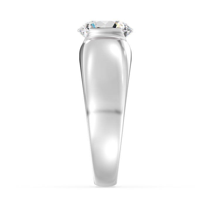 Bezel Set Solitaire Ring