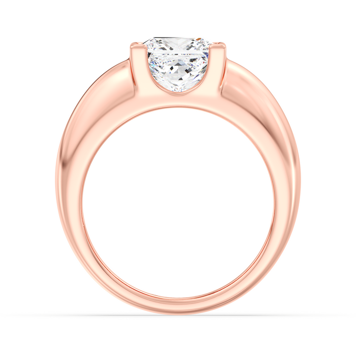 Princess Solitaire Ring