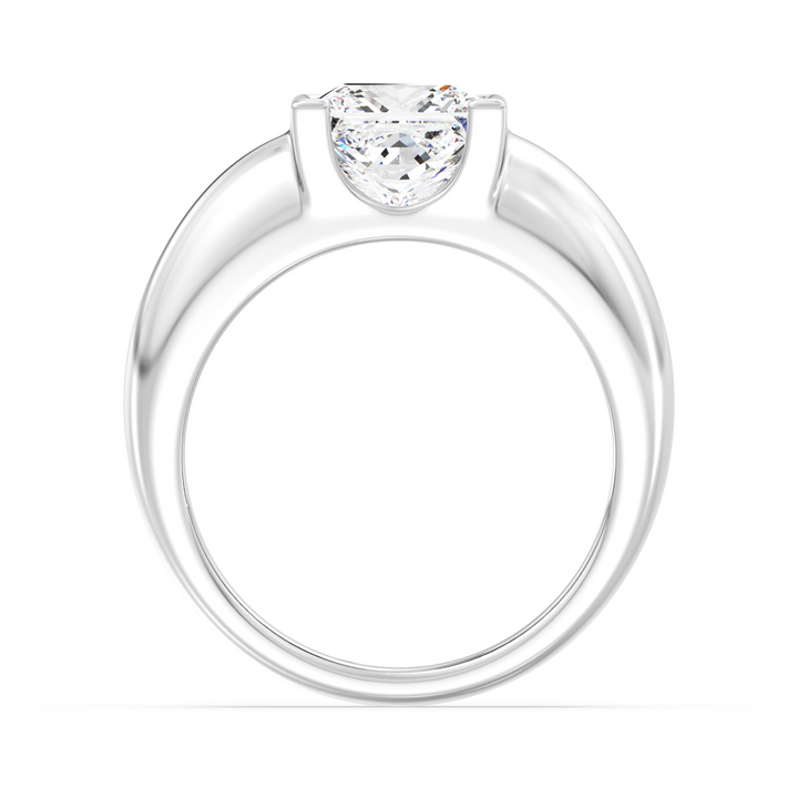 Princess Solitaire Ring