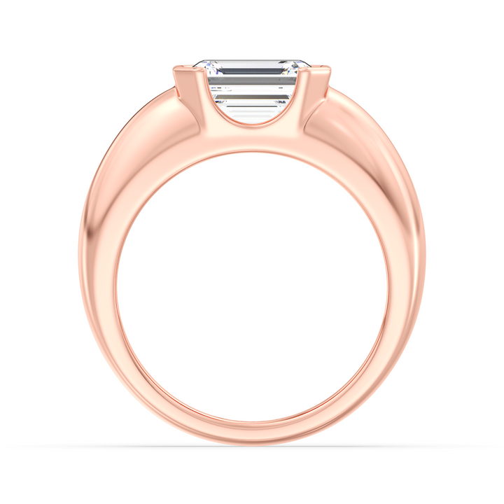 Emerald Solitaire Ring