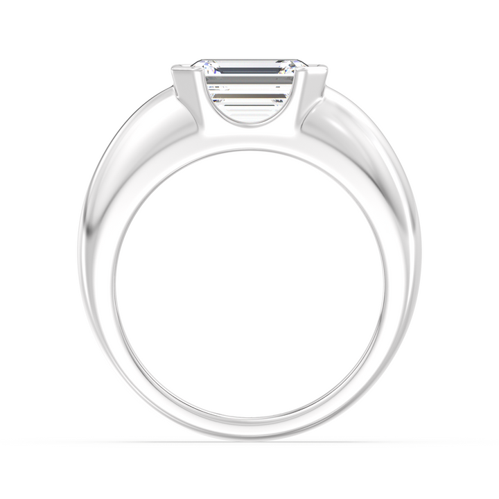 Emerald Solitaire Ring