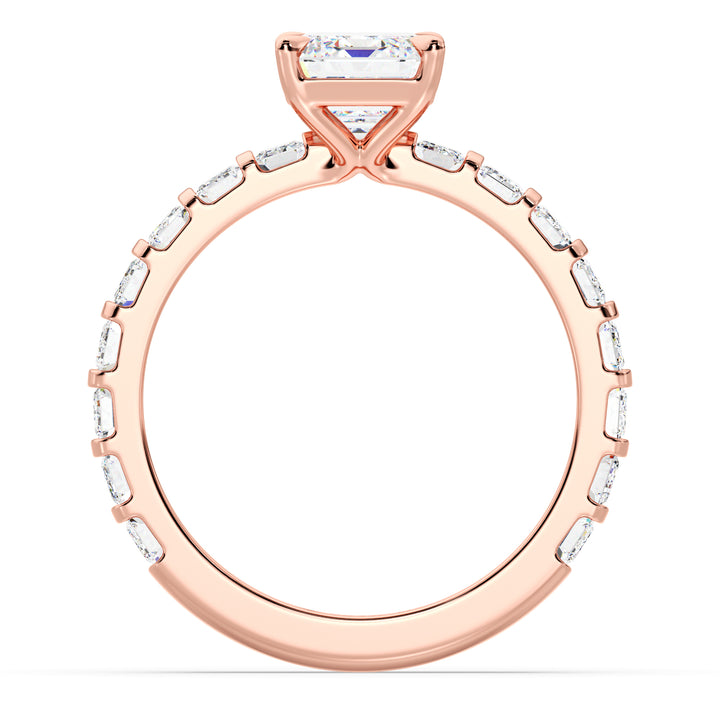 Emerald Engagement Ring