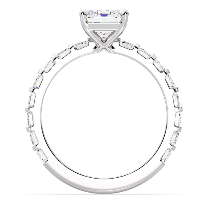 Emerald Engagement Ring