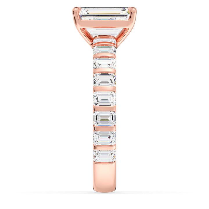 Emerald Engagement Ring