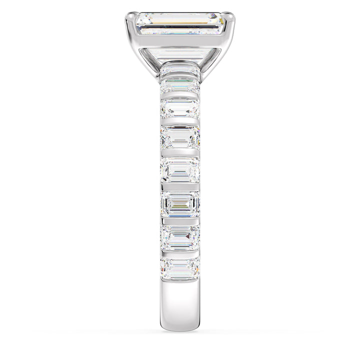 Emerald Engagement Ring