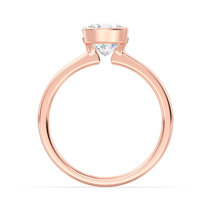 Cushion Solitaire Ring
