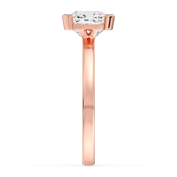 Cushion Solitaire Ring