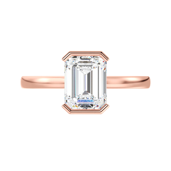 Emerald Solitaire Ring