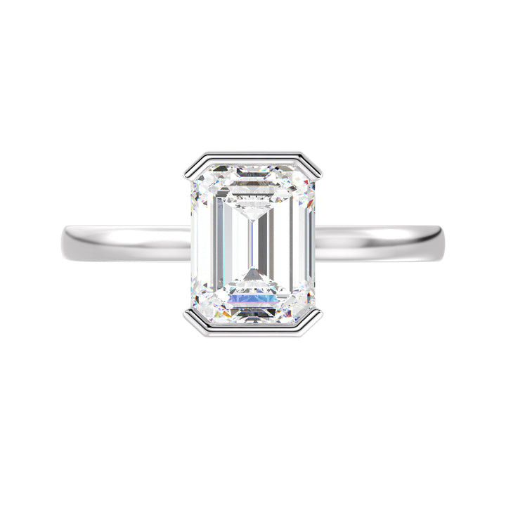 Emerald Solitaire Ring