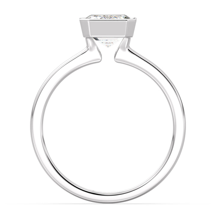 Emerald Solitaire Ring