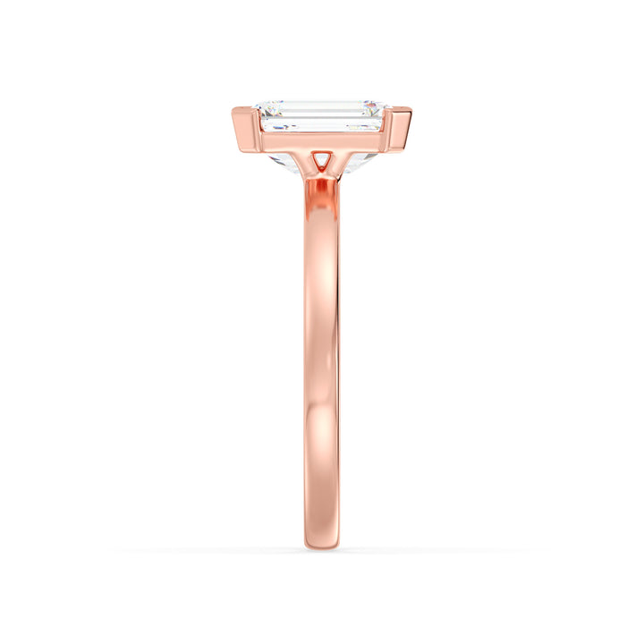 Emerald Solitaire Ring