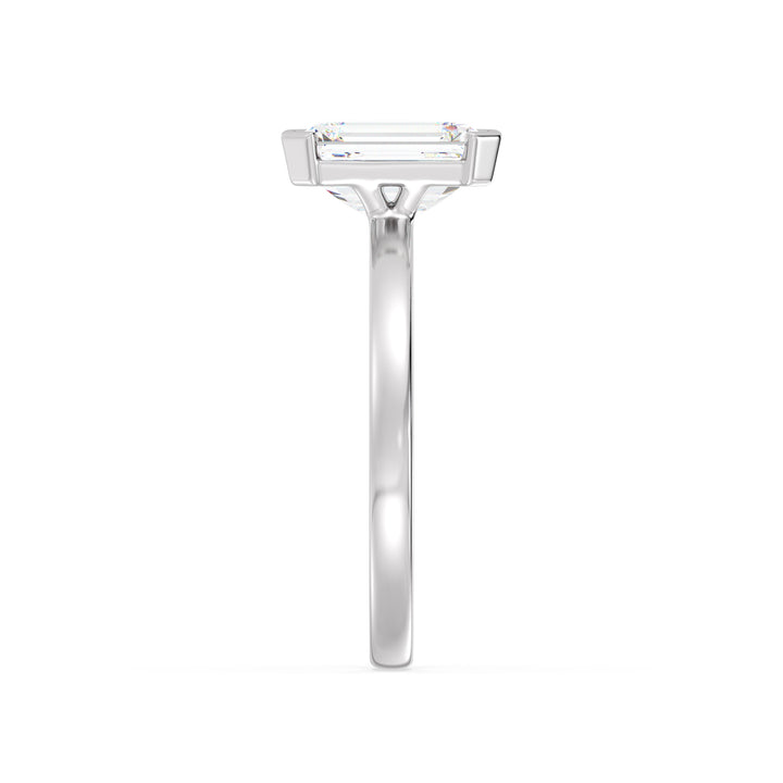 Emerald Solitaire Ring