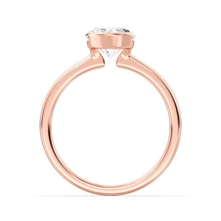 Oval Solitaire Ring