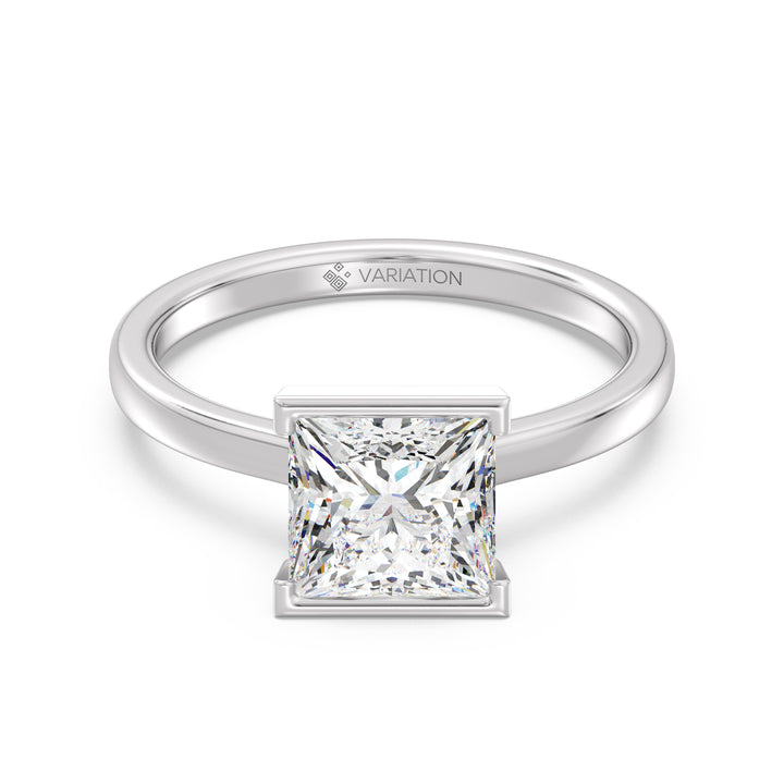Princess Cut Solitaire Ring