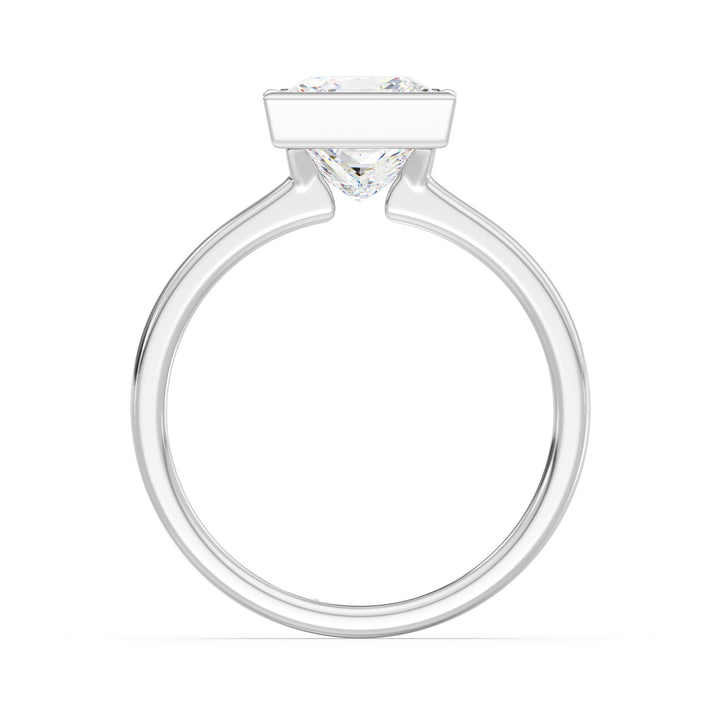Princess Cut Solitaire Ring