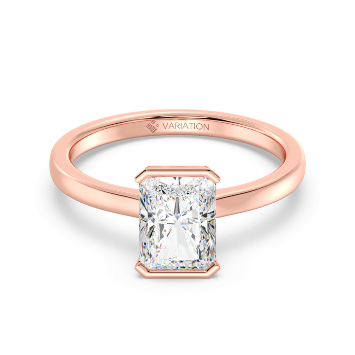 Radiant Cut Solitaire Ring
