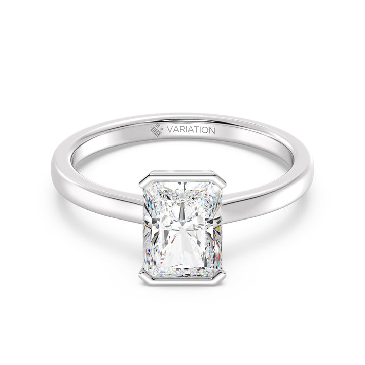 Radiant Cut Solitaire Ring