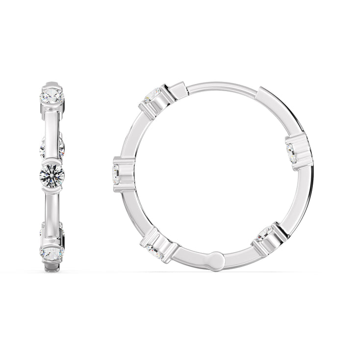 Halva rotthoppörhängen