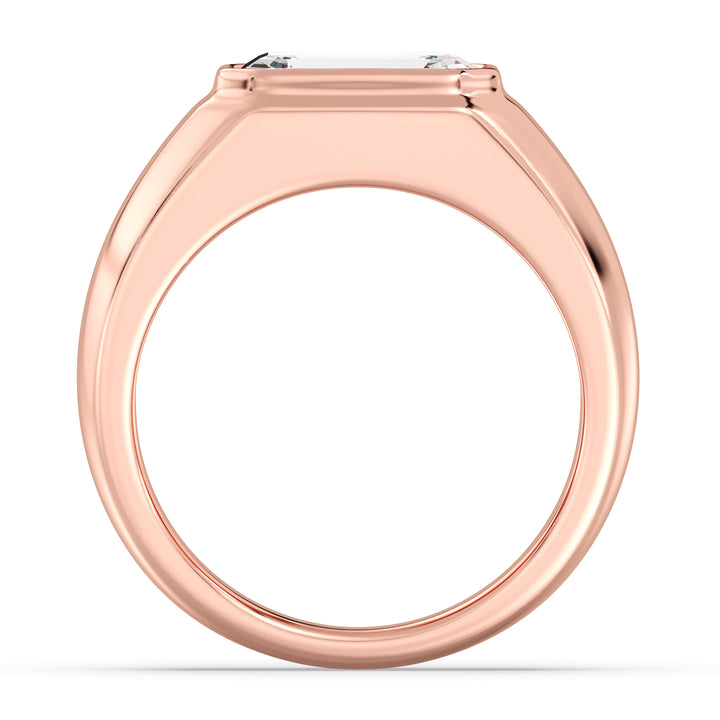 Изумрудная рамка набор мужского кольца