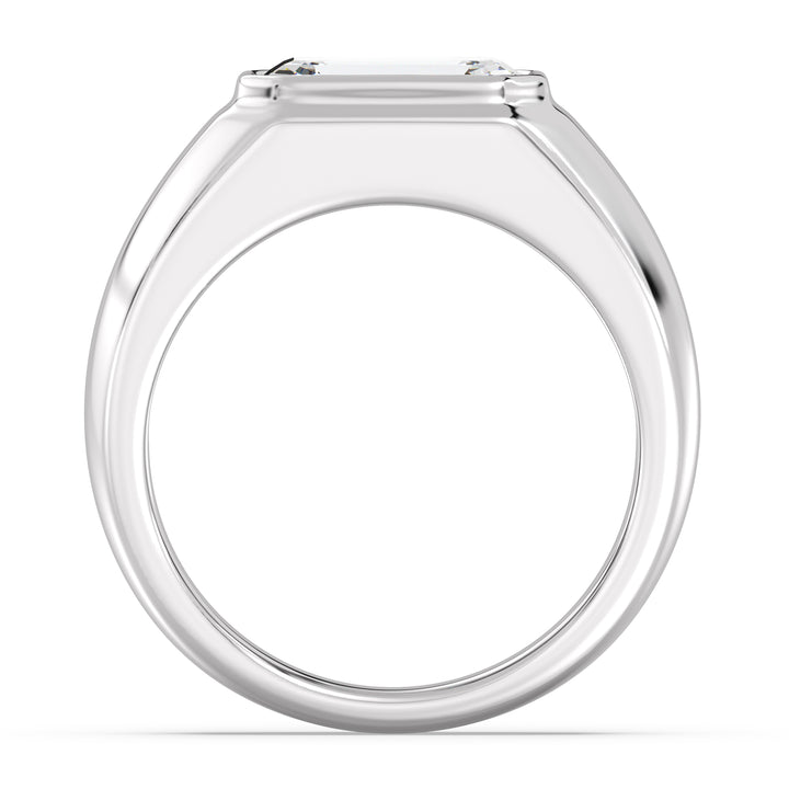 Изумрудная рамка набор мужского кольца