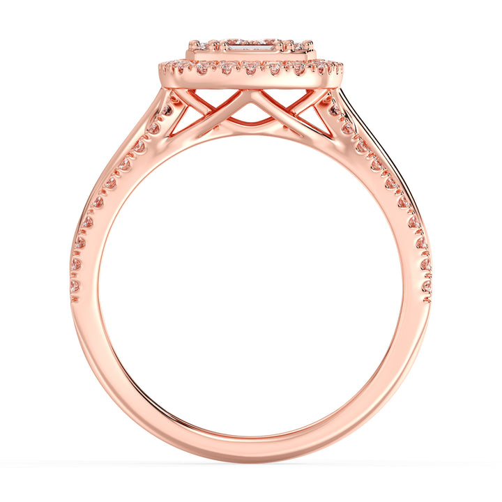 Подушка в старовинному стилі ореола обручка