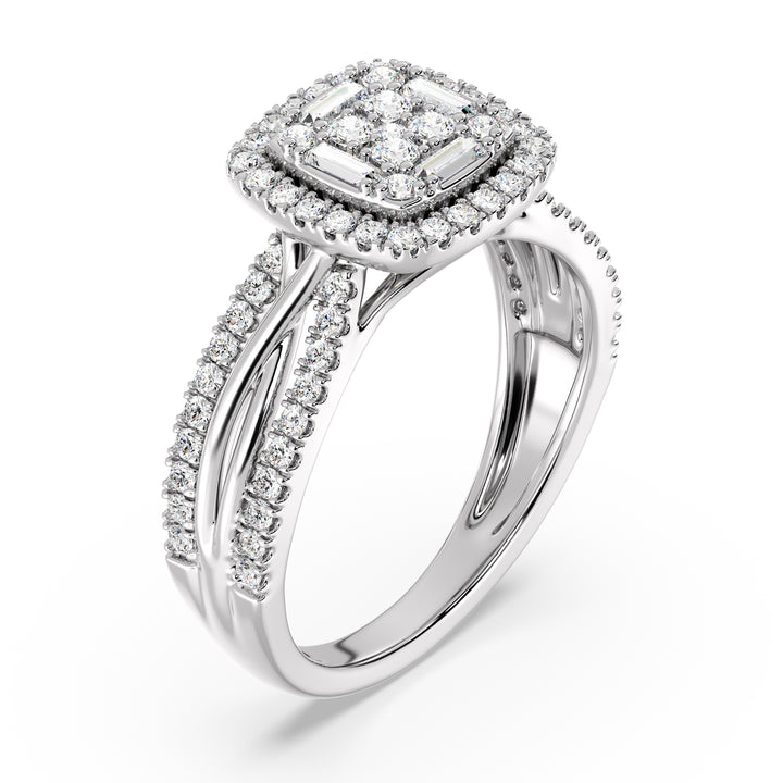 Подушка в старовинному стилі ореола обручка