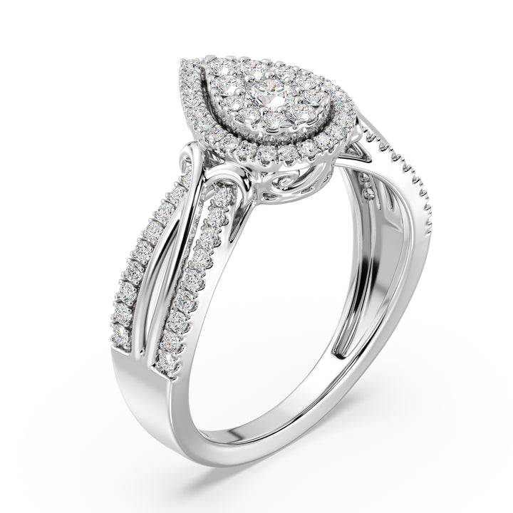 Груша кластер ореола обручка