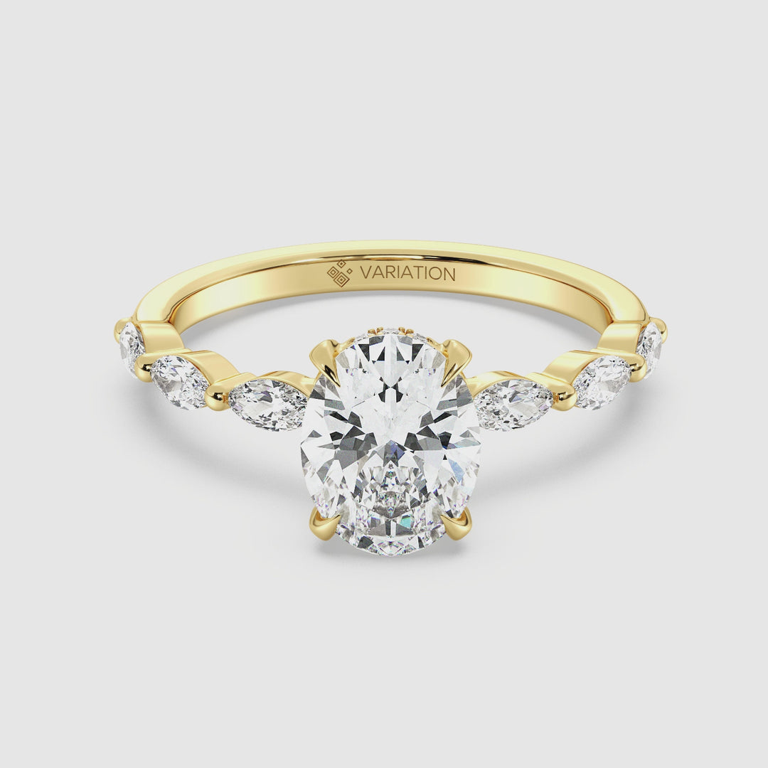 Oval Engagement Ring