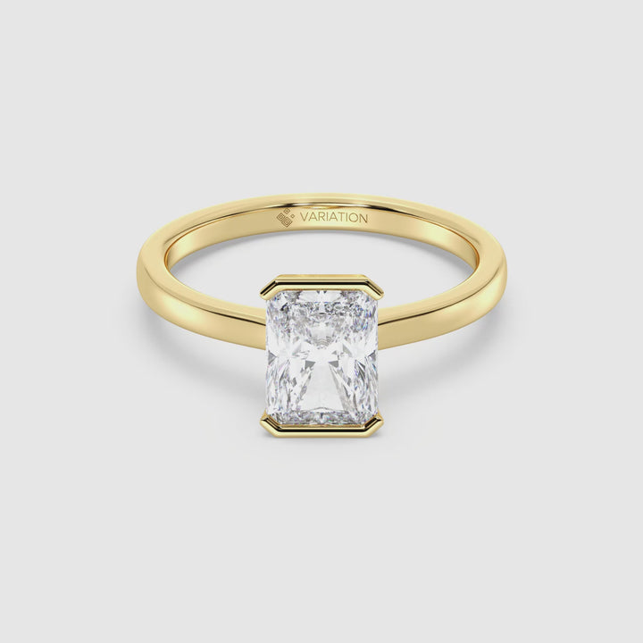 Radiant Cut Solitaire Ring