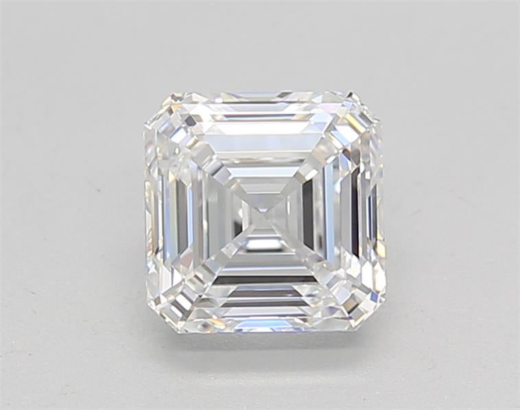 IGI gecertificeerd 1,03 CT Square Emerald Lab Gegroeide diamant, VVS1 Clarity, D Color