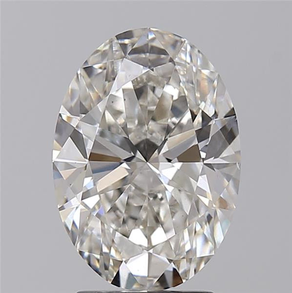 Experience brilliance with our IGI Certified 3.00 ct Oval Cut Lab Grown Diamond, showcasing H Color and VS1 Clarity with Excellent Polish and Symmetry.