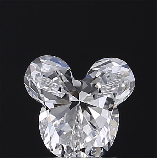 1.06 CT Mickey Mouse şekilli laboratuvarda büyüyen elmas - VVS2 Clarity, D Renk