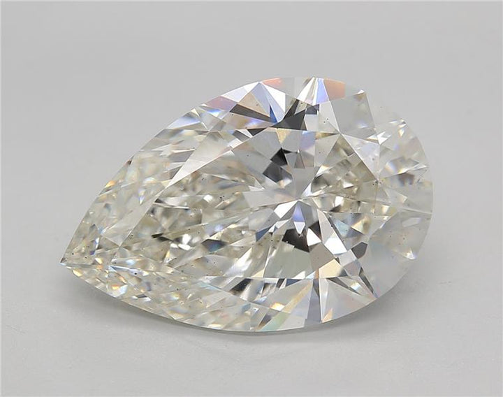 Discover elegance: 7.00 ct. Pear Cut Lab Grown Diamond - IGI Certified, H VS2