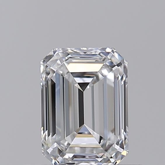 View Brilliance: Video of IGI Certified 0.50 CT Emerald Cut Lab Grown Diamond - E Color, VVS2 Clarity