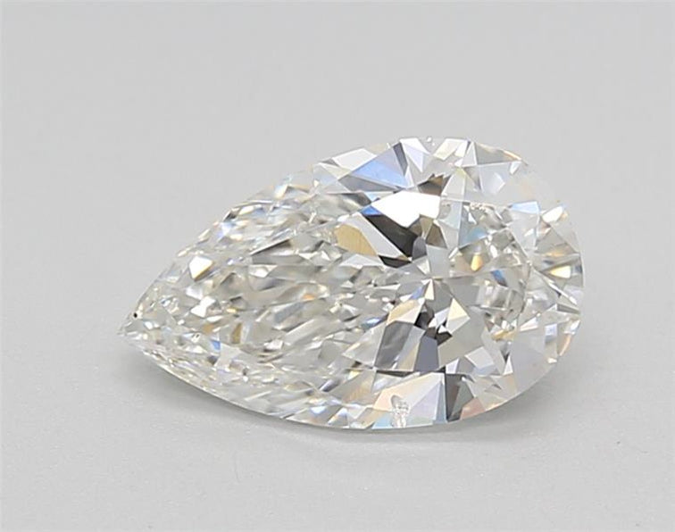Experience Brilliance: IGI Certified 1.00 CT Pear Cut Lab Grown Diamond - G Color, SI1 Clarity