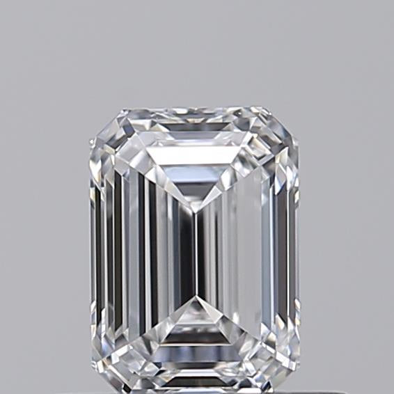 Experience the Beauty: Watch Our IGI Certified 0.50 CT HPHT Lab Grown Emerald Cut Diamond - D Color, VVS1 Clarity