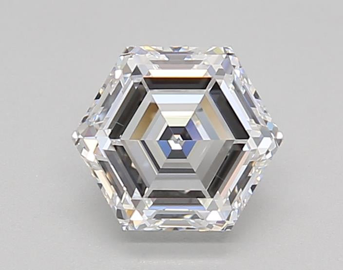 Short video showcasing the brilliance and elegance of an IGI Certified 1.00 CT Hexagonal Cut Lab Grown Diamond