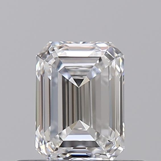 Discover the Brilliance: Watch Our IGI Certified 0.50 CT HPHT Lab Grown Emerald Cut Diamond - D Color, VVS1 Clarity
