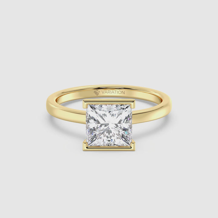 Princess Cut Solitaire Ring