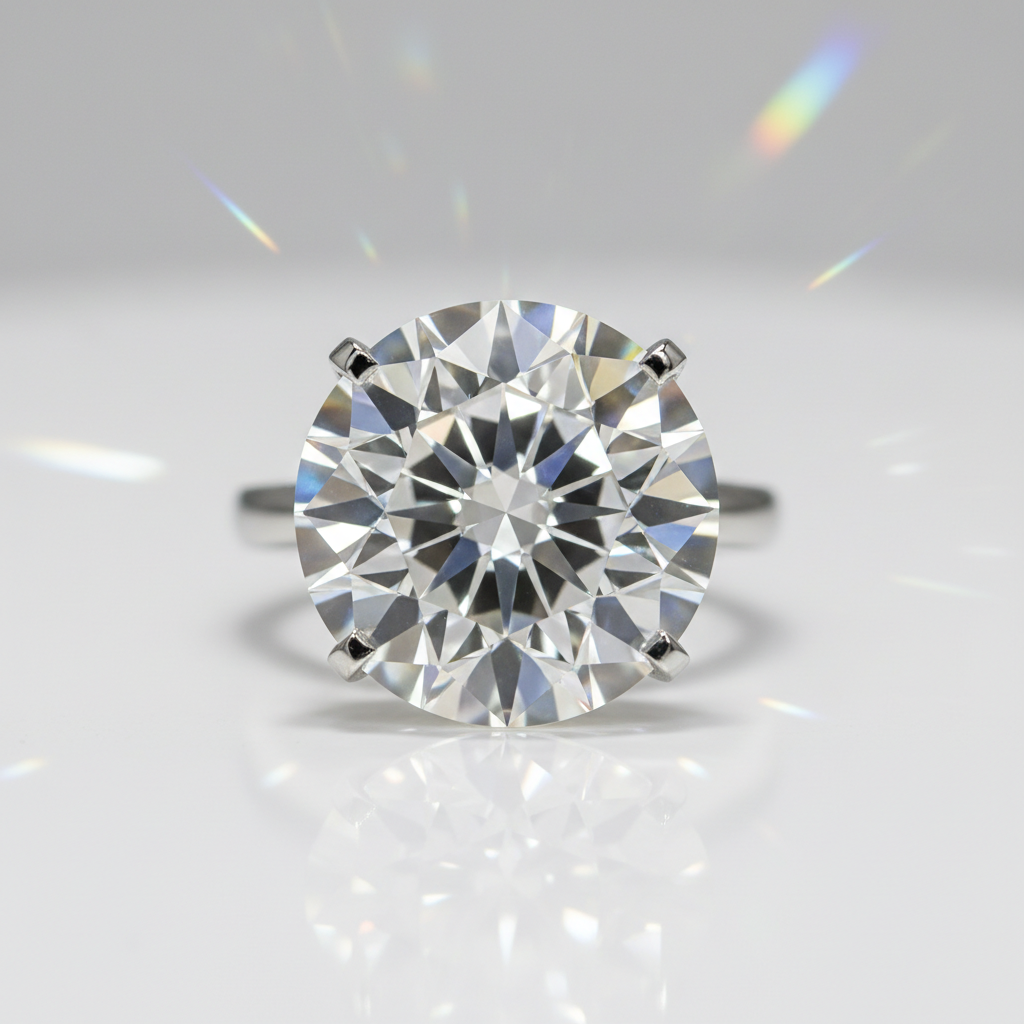 solitaire 1 carat lab grown diamond price in india