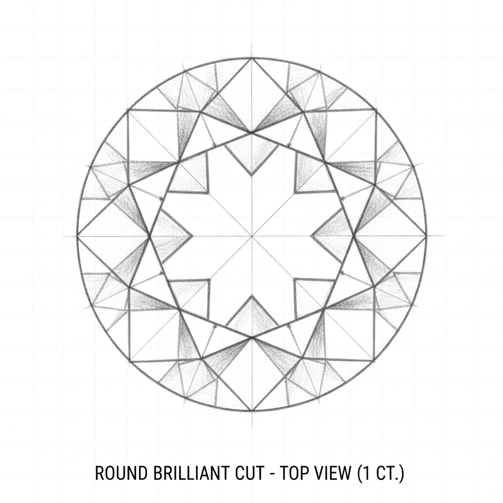 1 Carat Round Cut Lab Grown Diamonds